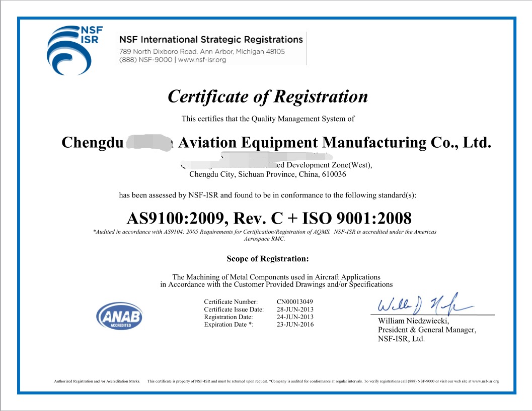 AS9100/AS9120պ|wϵJCԃ